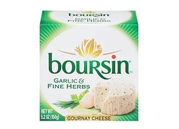Boursin (Pho mát tỏi Pháp)-155 gr/pack